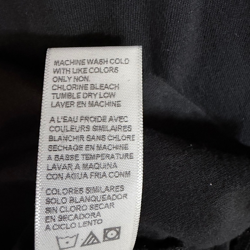 Standard James Perse Black Cotton Knit Split Neck Pencil Maxi Dress 1‎ Small - Picture 7 of 9